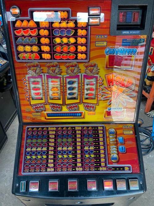 Te koop Hold it, Verzamelen, Automaten | Gokkasten en Fruitautomaten, Gebruikt, Euro, Met sleutels, Verzenden