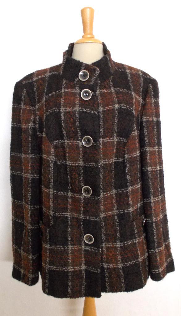 Engels/klassieke style 72% wol ruit jasje van Gerry Weber!48, Kleding | Dames, Jasjes, Kostuums en Pakken, Zo goed als nieuw, Jasje