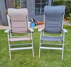 CAMPART TRAVEL 2 stabiele XXL campingstoelen, Caravans en Kamperen, Ophalen, Gebruikt, Campingstoel