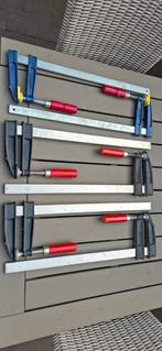 Set van 6 lijmklemmen 60 cm lang, Ophalen of Verzenden, Gebruikt