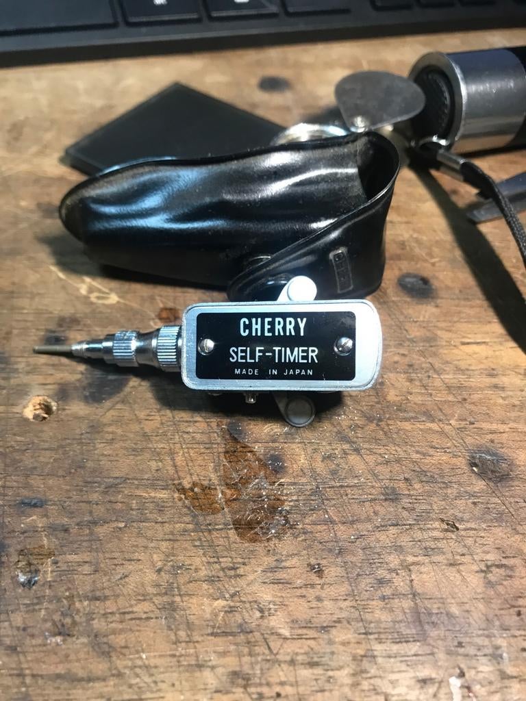 Vintage Cherry Self-Timer Camera Accessoire, Ophalen of Verzenden, Gebruikt