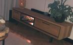 Xooon TV Meubel - met verlichting, 150 tot 200 cm, Eikenhout, Ophalen of Verzenden, Zo goed als nieuw