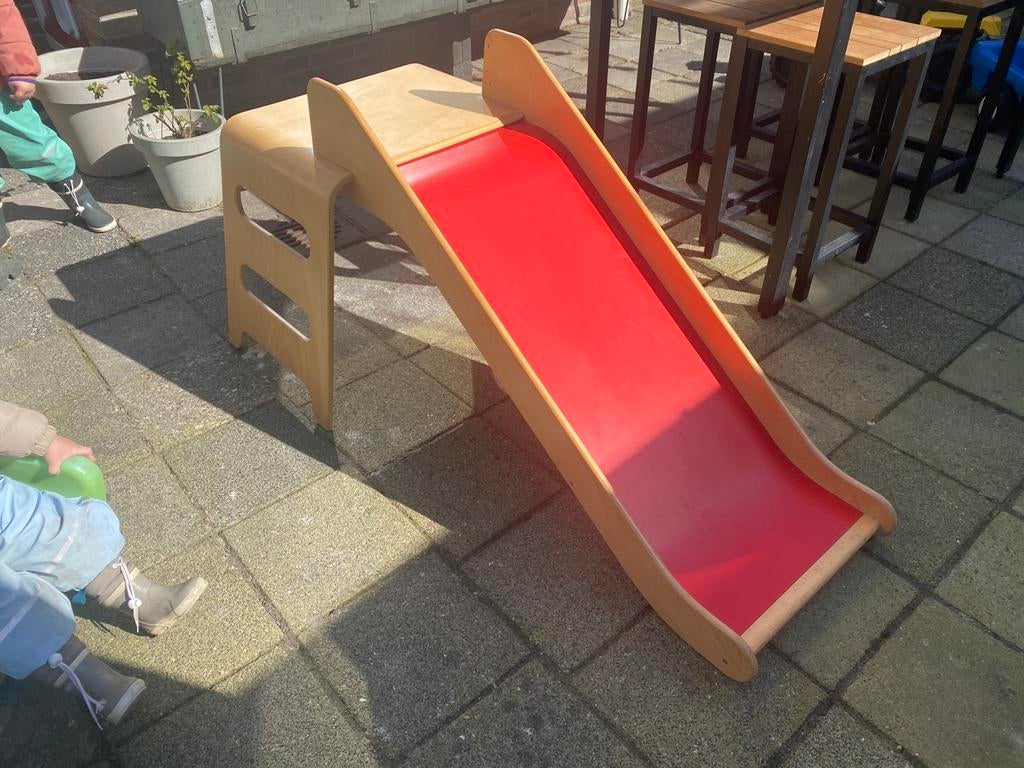 Ikea Indoor houten glijbaan, Ophalen, Gebruikt, Glijbaan
