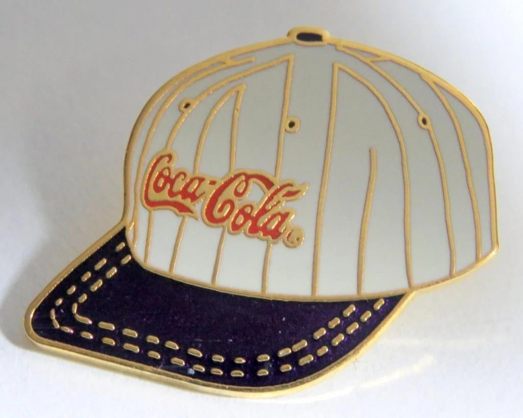 Originele, vintage Coca-Cola pin, Verzamelen, Ophalen of Verzenden, Zo goed als nieuw, Merk, Speldje of Pin