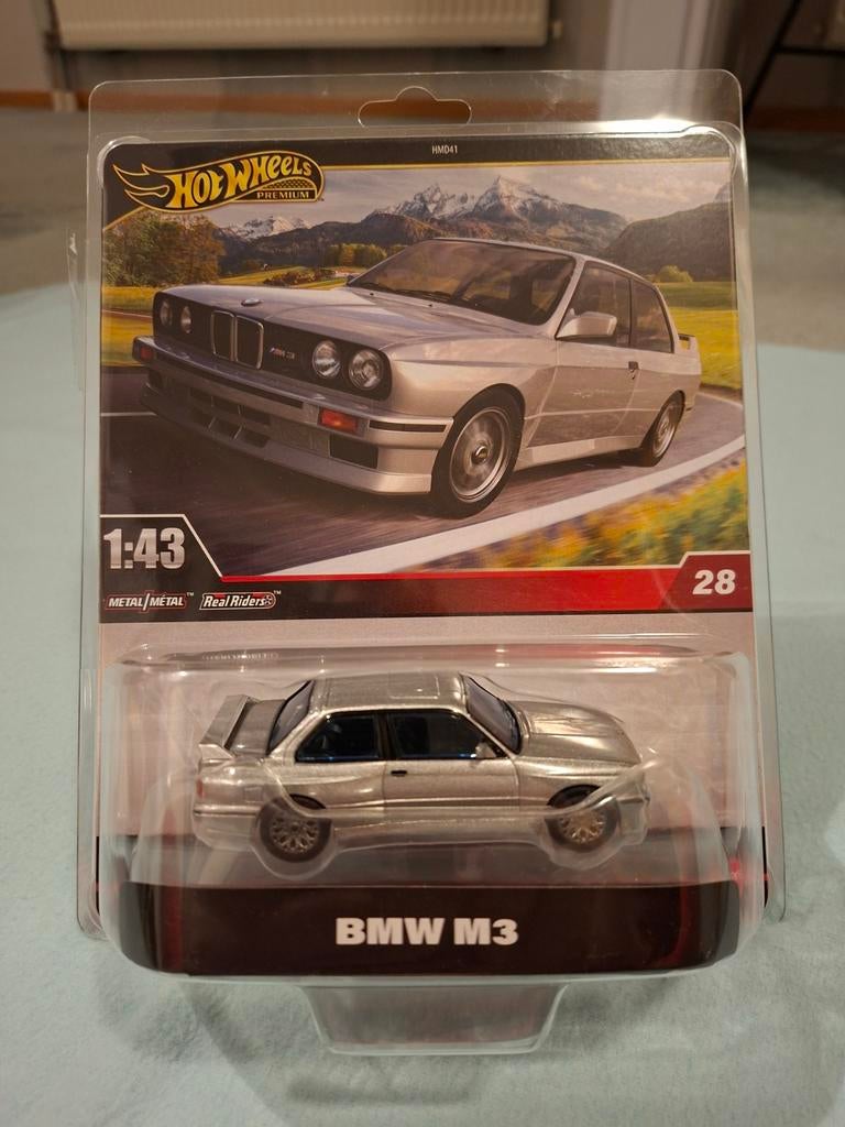 Hot Wheels Premium 1/43 BMW M3, Ophalen of Verzenden, Nieuw, Auto