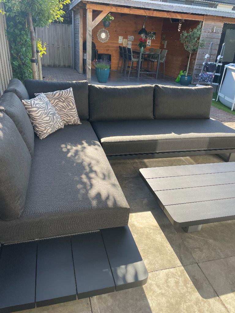 Mooie Loungeset van LIFE, Tuin en Terras, Tuinsets en Loungesets, Zo goed als nieuw, Loungeset, Overige materialen, 8 zitplaatsen