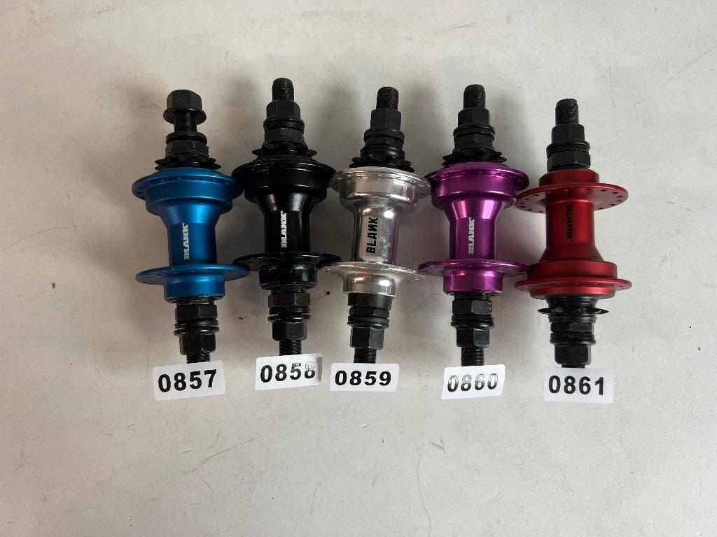Verschillende kleuren BMX freestyle achter naven 14mm as, Ophalen of Verzenden, Nieuw, BMX