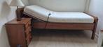 1-persoons Auping bed, 90x190 cm, met matras en nachtkastje, Ophalen, Gebruikt, 90 cm, Eenpersoons