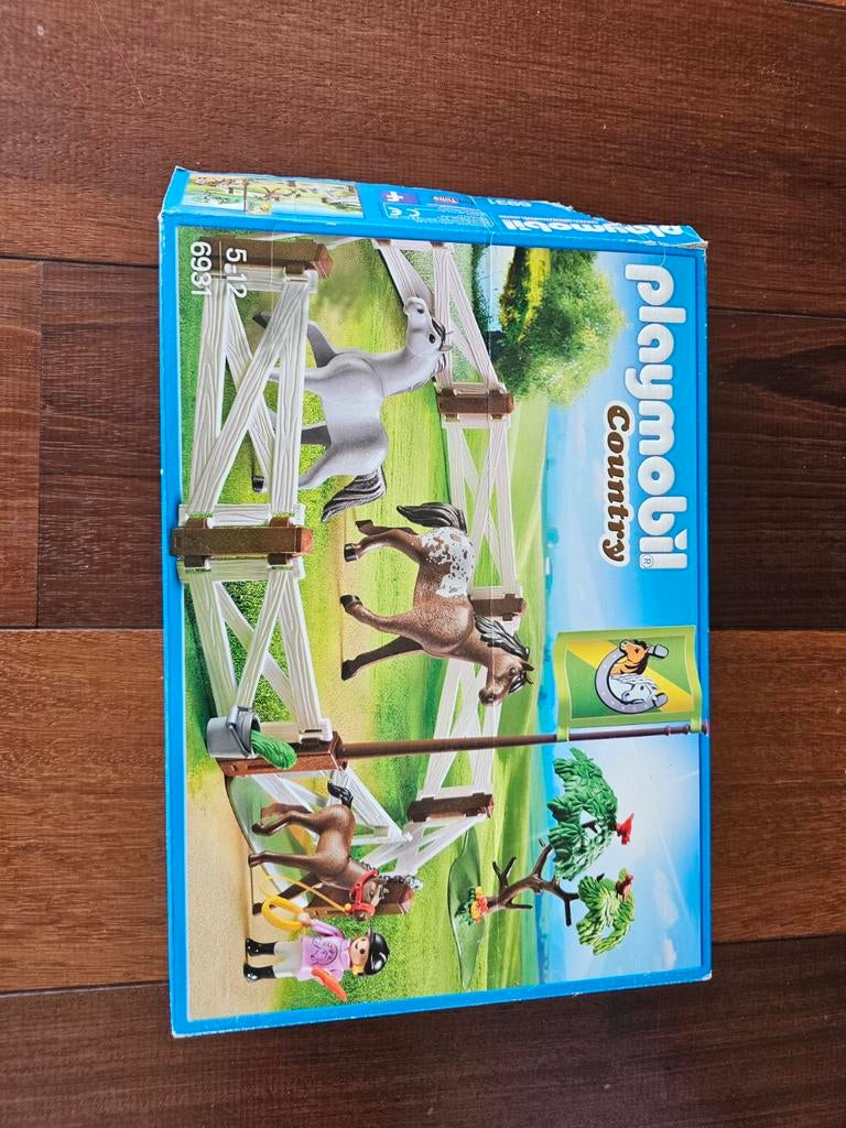 Playmobil Country paardenhindernisbaan 6931, Ophalen of Verzenden
