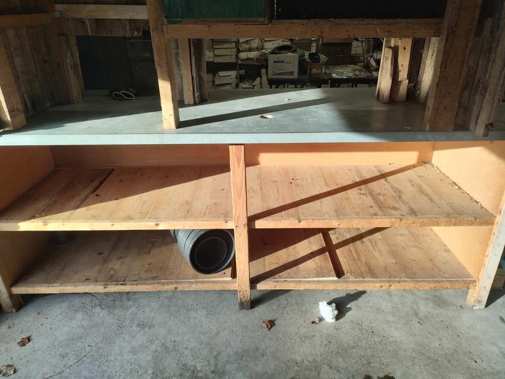 2 werkbanken of balie, Ophalen, Nb, Nb, Nb