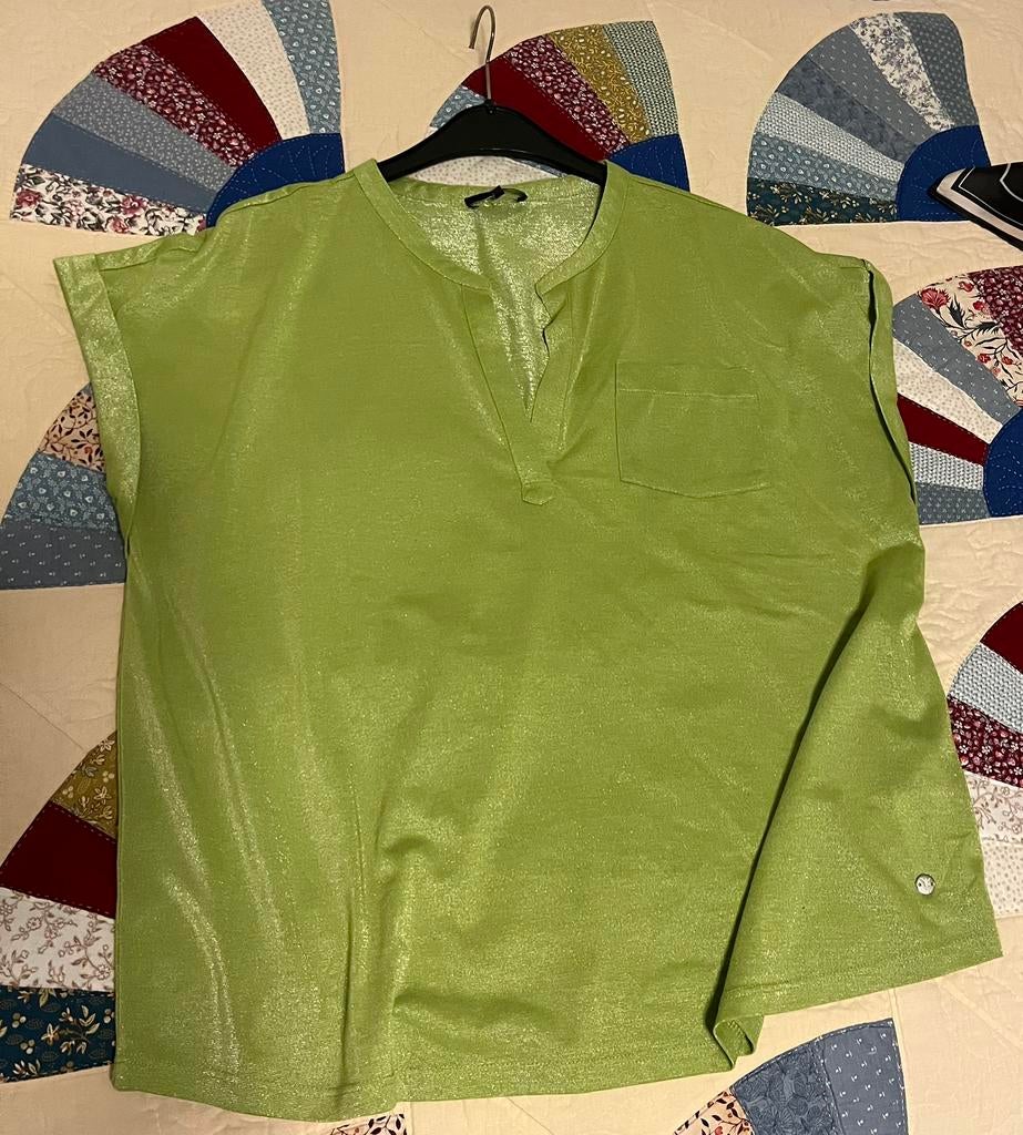 Monari shirt, Maat 42/44 (L), Ophalen of Verzenden, Zo goed als nieuw, Korte mouw