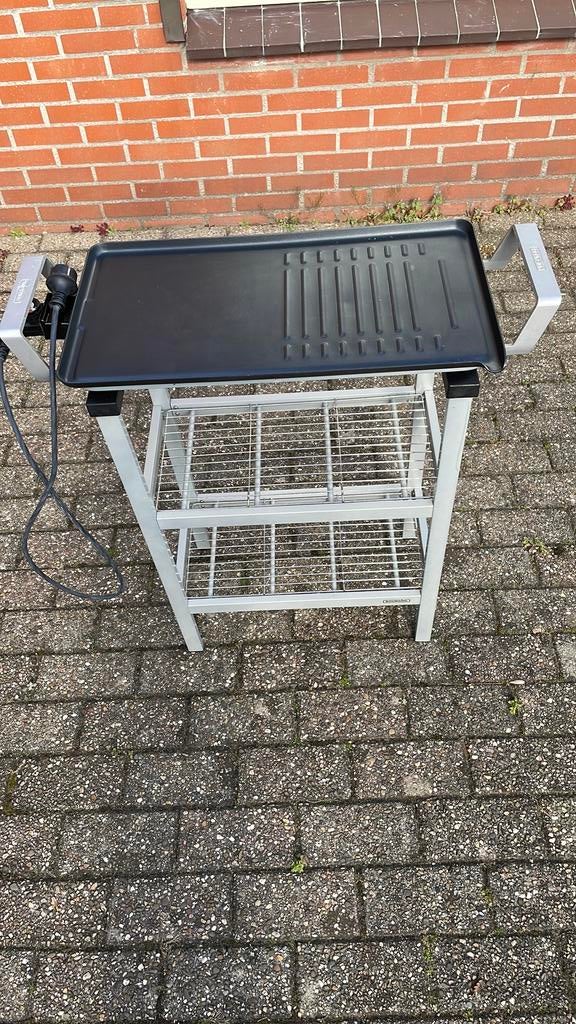 Bourgoni Tefal grill met rek, Ophalen of Verzenden, Zo goed als nieuw