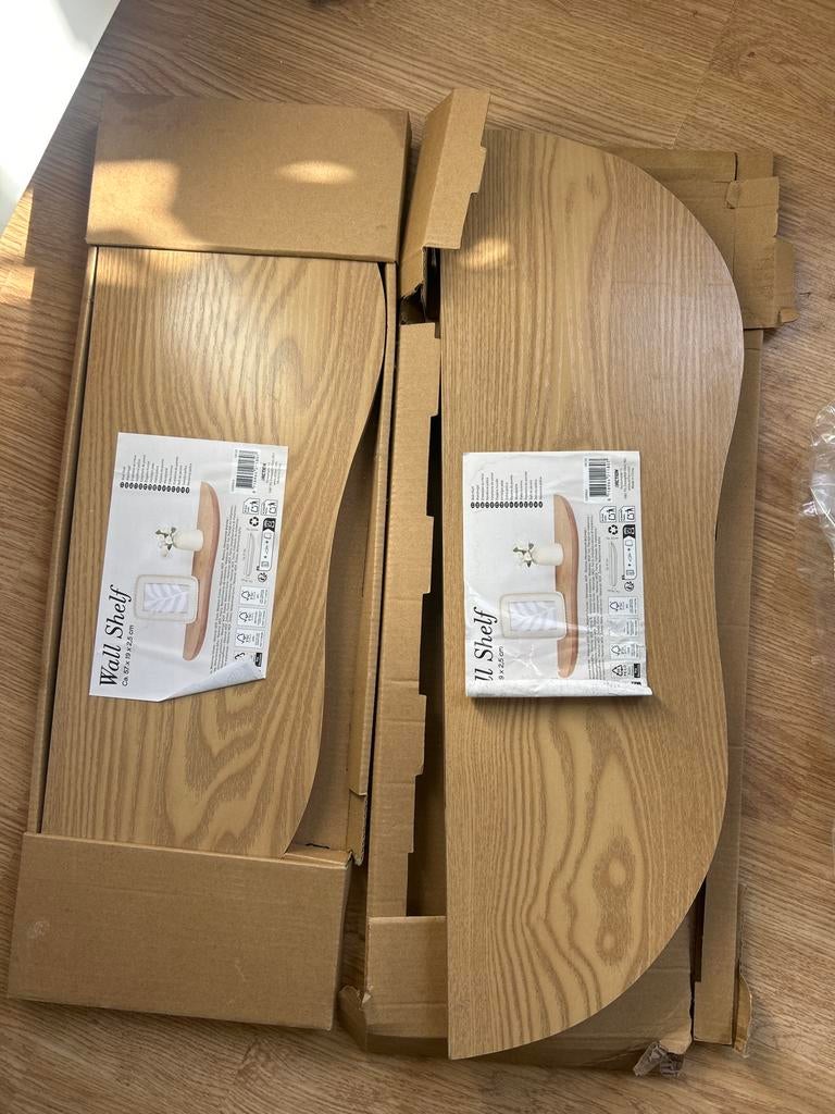 Schapjes Action - Nieuw in doos, Huis en Inrichting, Woonaccessoires | Wandplanken en Boekenplanken, Ophalen, Nieuw