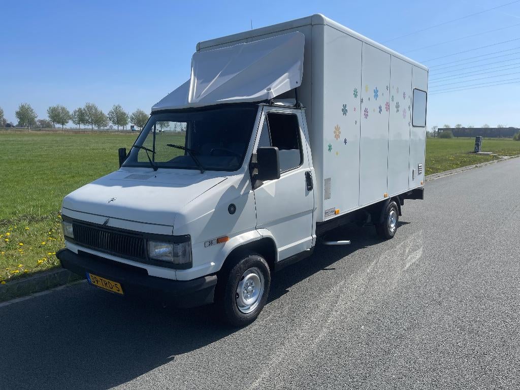 camper foodtruck woning op wielen ducato 2.5 d apk 24-2028, Caravans en Kamperen, Buscamper of Camperbus, Fiat, Tot en met 2, Particulier