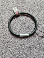 Rubber armband met aluminium buisje, Anzz design., Ophalen of Verzenden