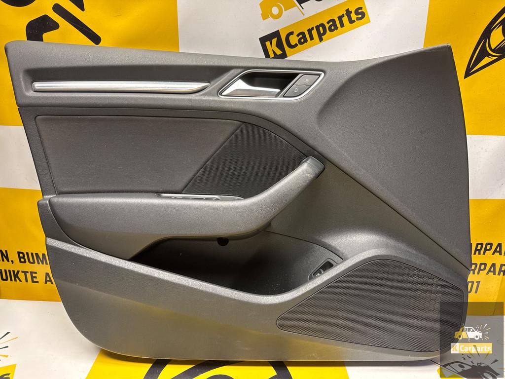 Deur bekleding AUDI A3 S3 RS3 Links voor portier 8V4867105, Auto-onderdelen, Interieur en Bekleding, Audi, Gebruikt, Ophalen of Verzenden