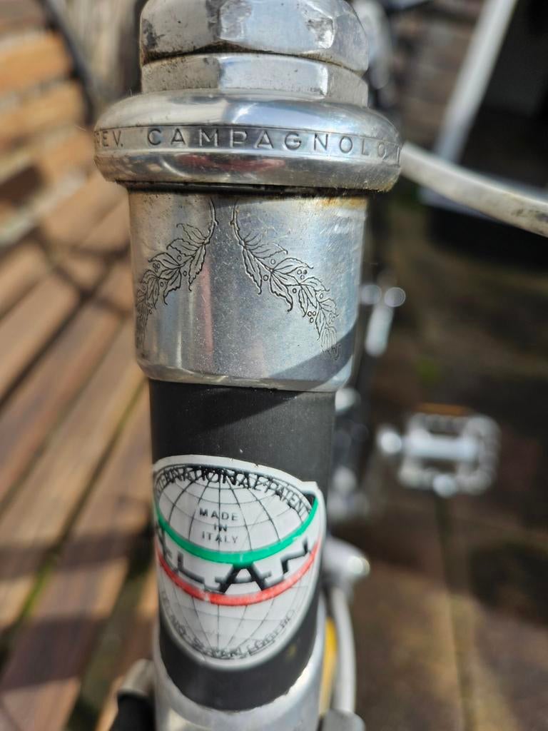 Alan racefiets Record Carbonio met shimano 600 Tricolor, 51 tot 55 cm, Ophalen of Verzenden