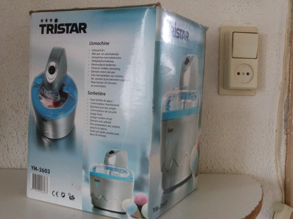 Tristar ijsmachine, Overige typen, Kunststof, Ophalen of Verzenden, Nieuw
