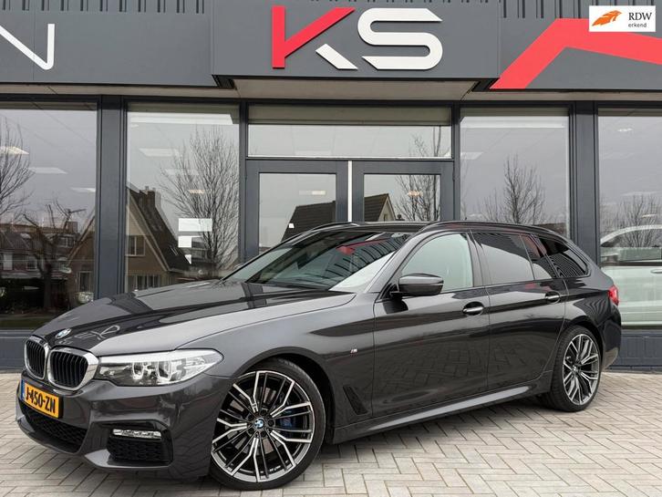 BMW 5-serie Touring 530i xDrive High Executive M Sport HUD C, Auto's, BMW, Bedrijf, Te koop, 5-Serie, 4x4, ABS, Achteruitrijcamera