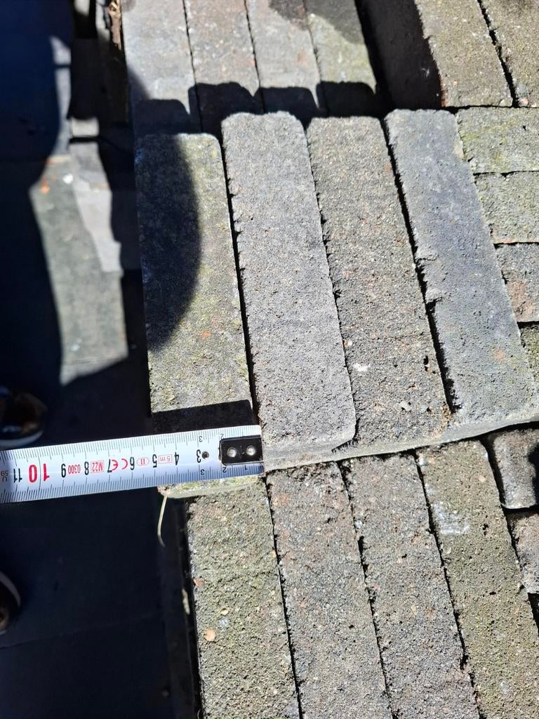 Klinkers 5x20x7 cm - Ideaal voor terras of pad, Tuin en Terras, Tegels en Klinkers, Gebruikt, Klinkers, Ophalen of Verzenden, Minder dan 5 m²
