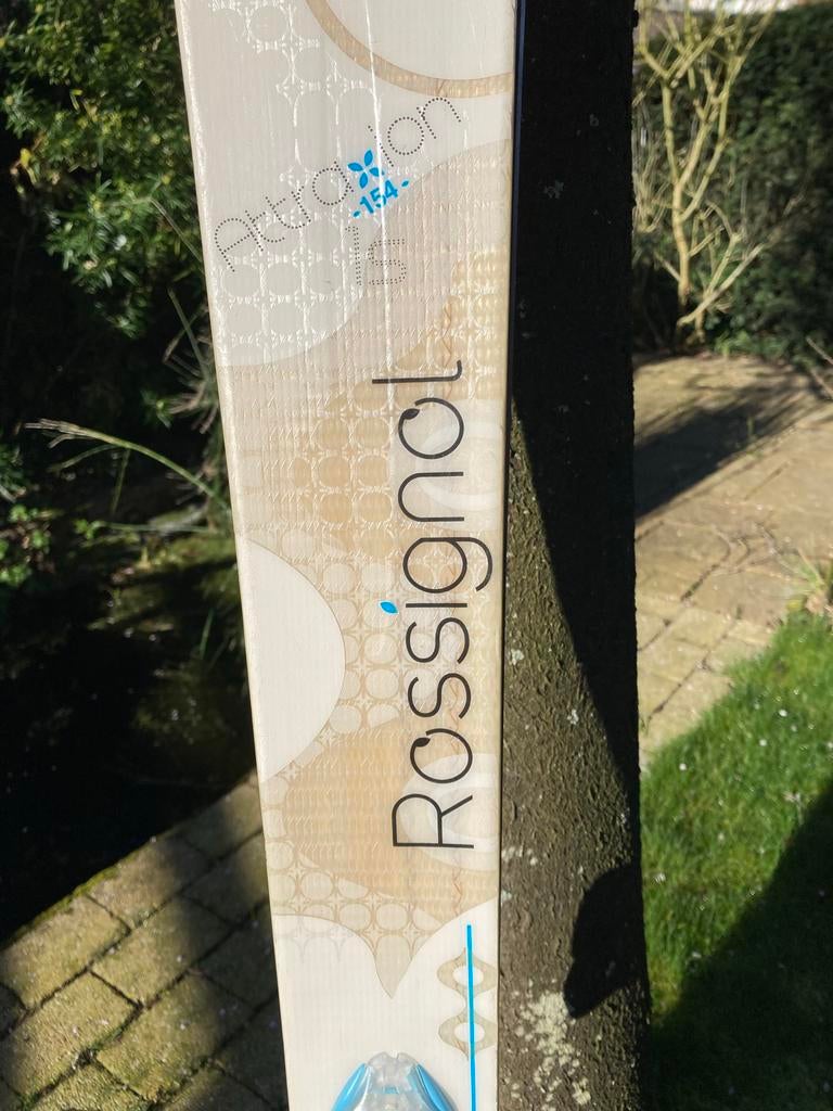 Rossignol dames carve ski's - Zo goed als nieuw, Ophalen, 140 tot 160 cm, Rossignol, Zo goed als nieuw
