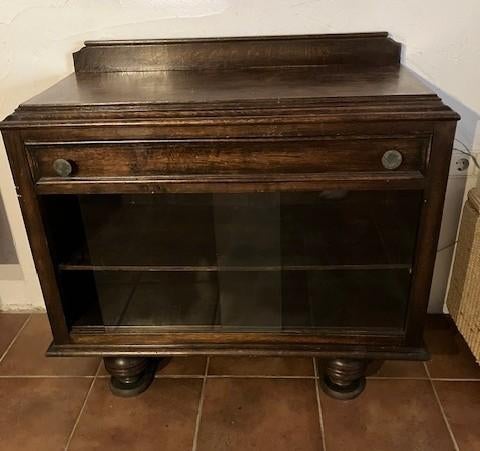 Eikenhouten kast, Huis en Inrichting, Ophalen, Gebruikt