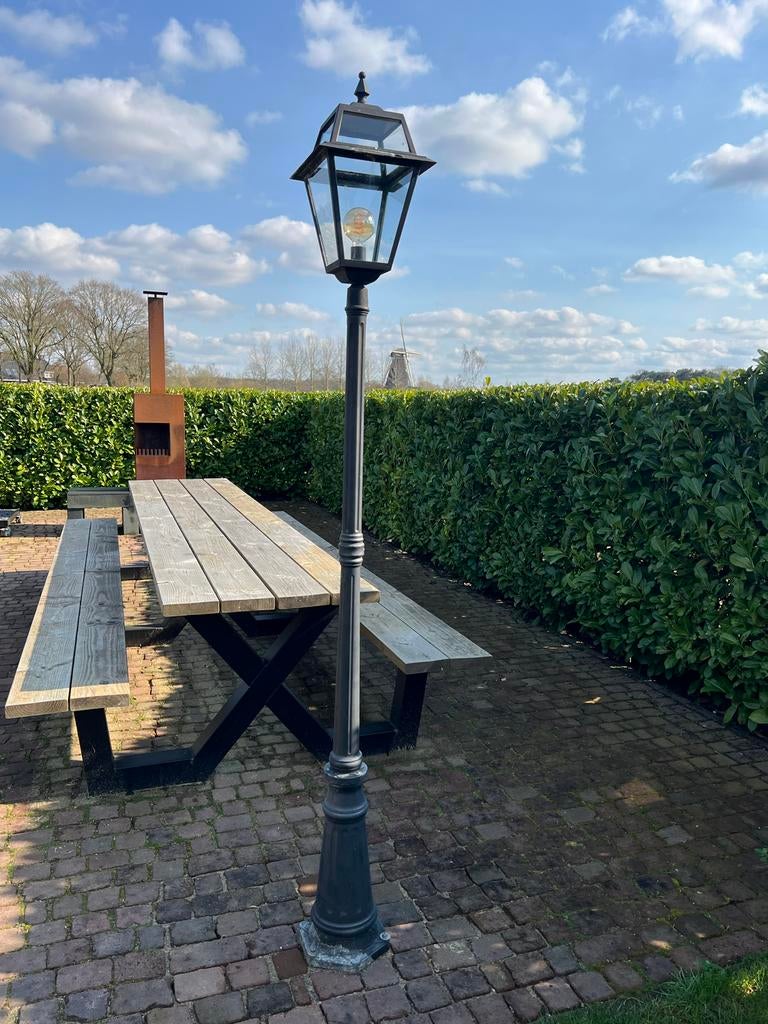 Klassieke staande buitenlamp, Ophalen, Gebruikt, Minder dan 50 watt, Staande lamp