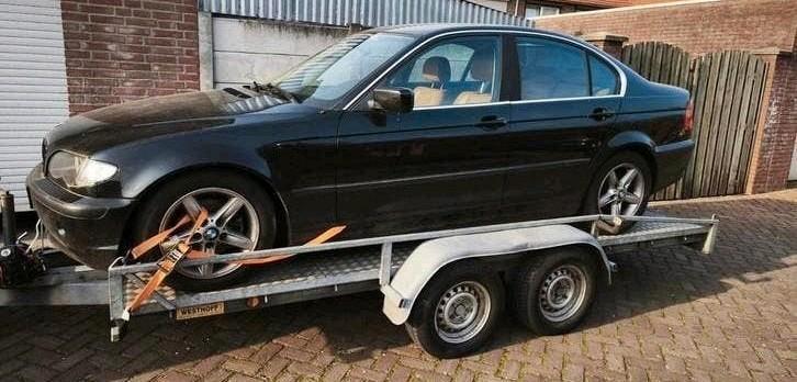 Onderdelen E46 zwart 475 voorbumper achterbumper deur velgen, Auto-onderdelen, Carrosserie en Plaatwerk, Motorkap, BMW, Voor, Ophalen of Verzenden