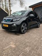 BMW i3 2014 full option leer panoramadak navigatie 93.100 km, Automaat, Zwart, 4 stoelen, 43 €/maand