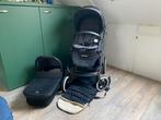 Maxi-Cosi Lila XP Kinderwagen Zwart + Reiswieg + toebehoren, Kinderen en Baby's, Kinderwagens en Combinaties, Gebruikt, Verstelbare duwstang