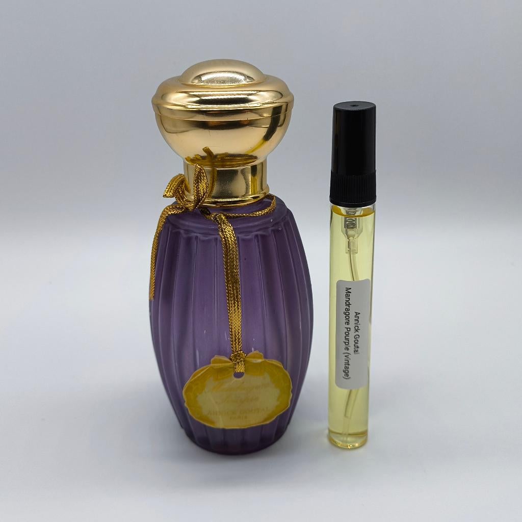 Annick Goutal Mandragore Pourpre oudere editie, travel size, Sieraden, Tassen en Uiterlijk, Uiterlijk | Parfum, Verzenden, Zo goed als nieuw