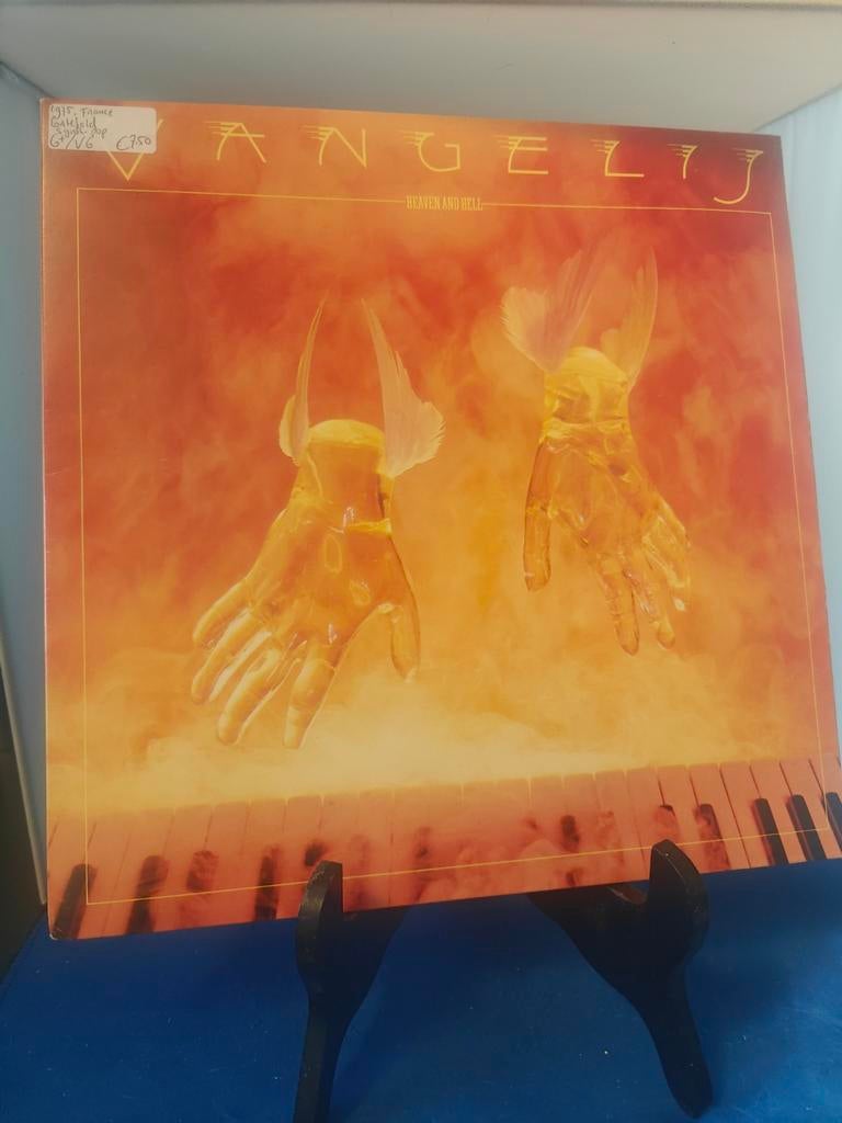 Vangelis - Heaven And Hell LP, Ophalen of Verzenden, Zo goed als nieuw, 12 inch