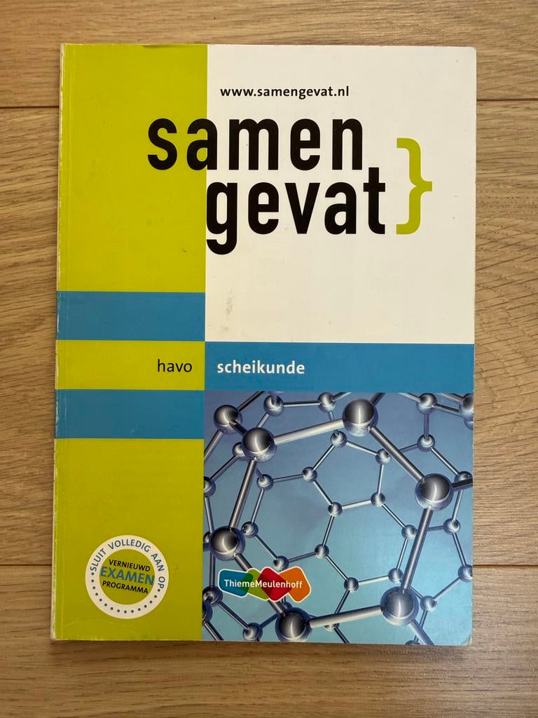 Samengevat scheikunde havo, Boeken, Schoolboeken, Ophalen of Verzenden, Gelezen, HAVO, Scheikunde
