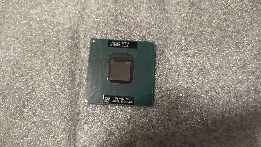 Intel T2390 1,86ghz CPU, Computers en Software, Ophalen of Verzenden, Gebruikt, Minder dan 2 Ghz