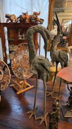 Antieke bronzen beelden, kandelaars & lampen, Ophalen