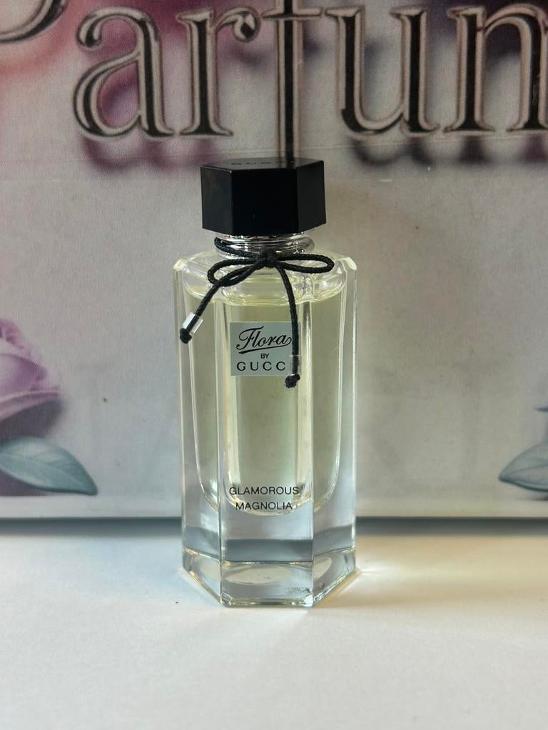 Gucci - flora glamorous magnolia miniature 5ml edt, Ophalen of Verzenden, Nieuw, Miniatuur, Gevuld