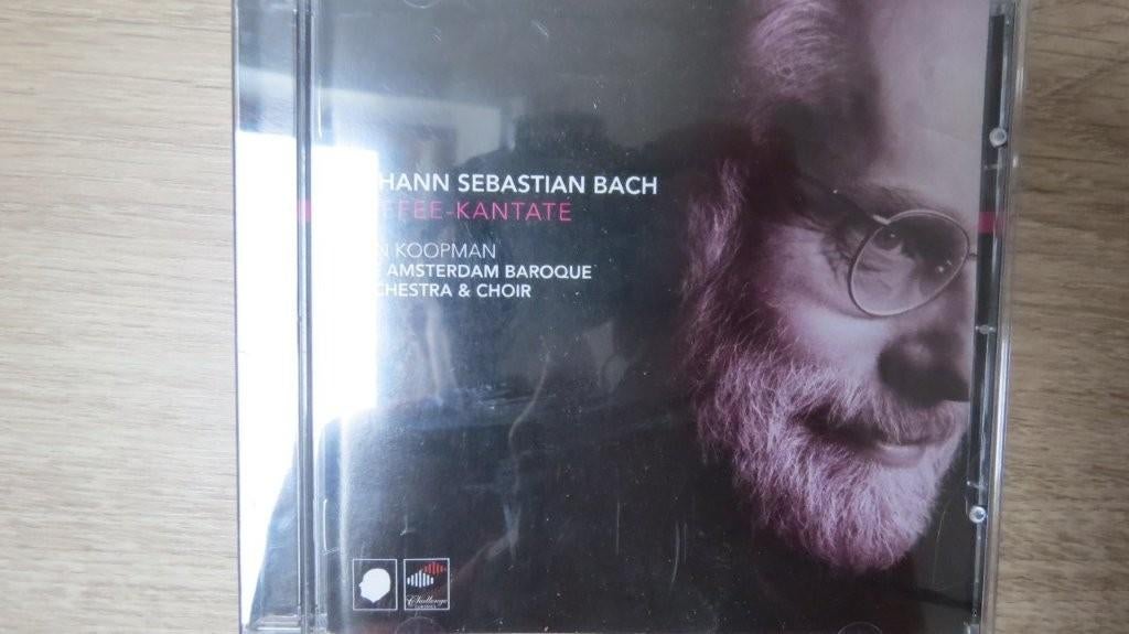 Cd: J.S. Bach, Kaffee Kantate, Ton Koopman, The Amsterdam, Ophalen of Verzenden, Classicisme, Zo goed als nieuw, Kamermuziek