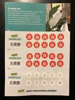 20 Zegels Leifheit Poiesz, Ophalen, Winkel, Super of Benzinepomp, Zegels, Bonnen of Punten