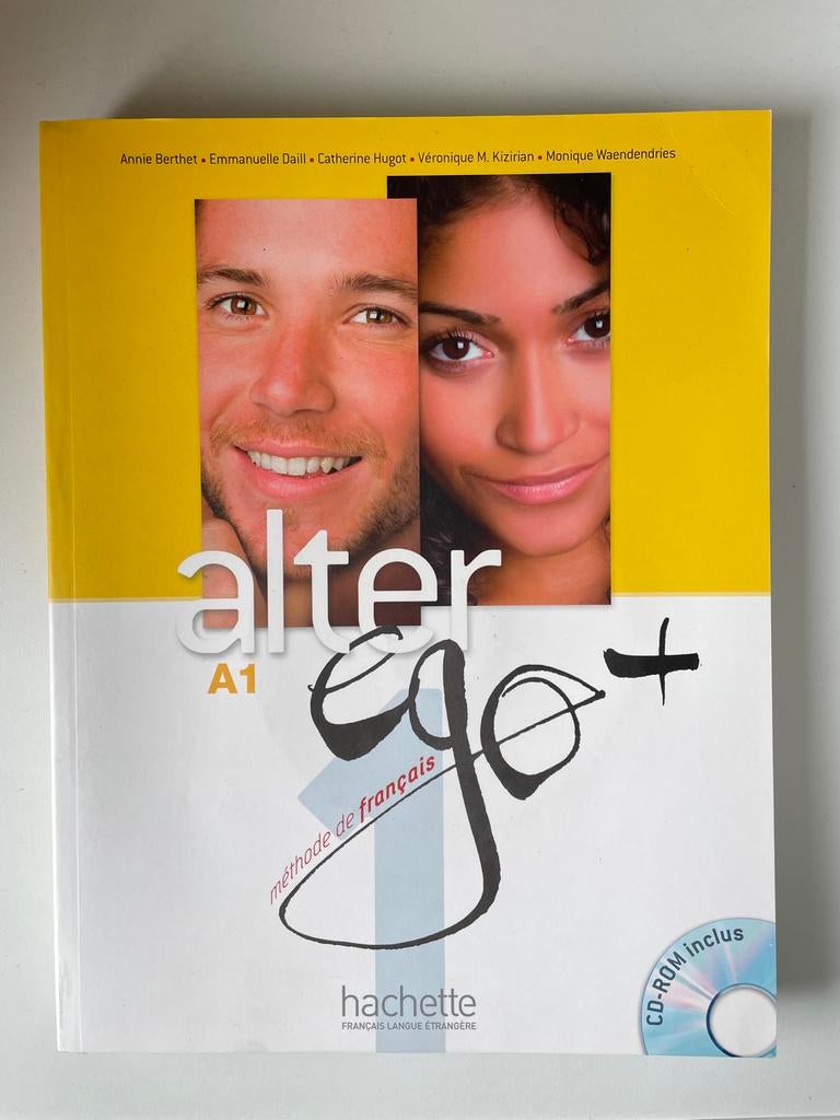 Alter Ego A1 Methode de Français (leer- en werkboek + cd-rom, Ophalen of Verzenden, Zo goed als nieuw, Non-fictie