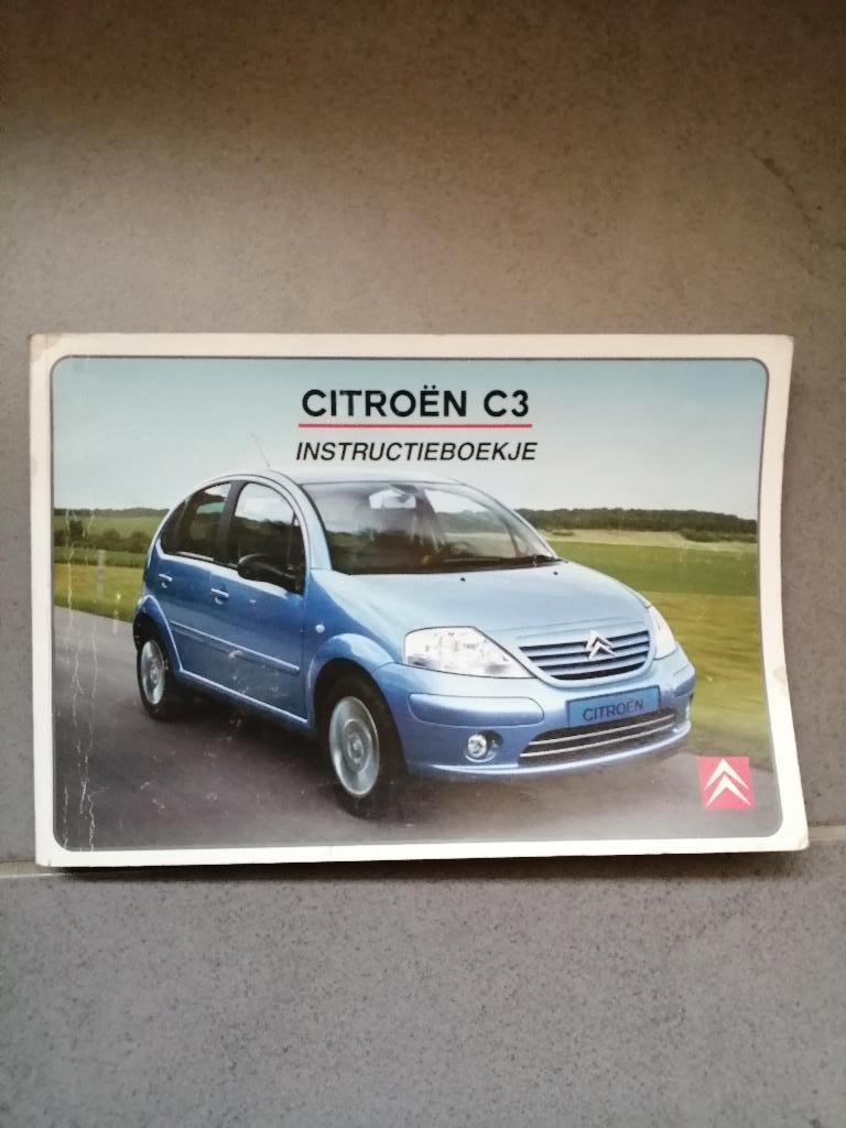 Gebruikershandleiding voor CITROEN C3   2002/2009, Auto diversen, Handleidingen en Instructieboekjes, Ophalen of Verzenden