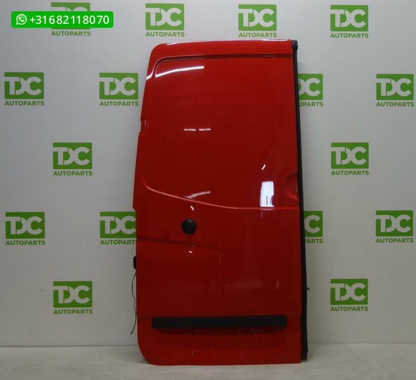 Mercedes Sprinter W906 Achterdeur links dicht rood H1, Gebruikt, Deur, Mercedes-Benz, Ophalen of Verzenden