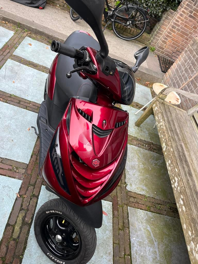 Zip H2O voorvelg gepoedercoat - michelin city grip, Ophalen, Zo goed als nieuw, Benzine, Zip