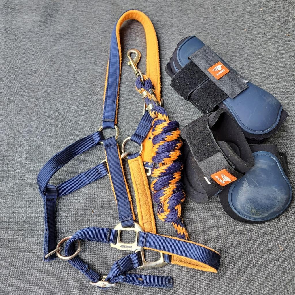 KNHS halsterset/peesbeschermers Full, Ophalen of Verzenden