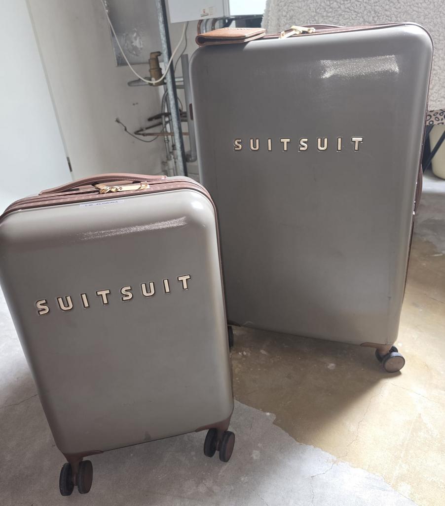 Koffer set 3 delig, Ophalen of Verzenden, Zo goed als nieuw, Hard kunststof