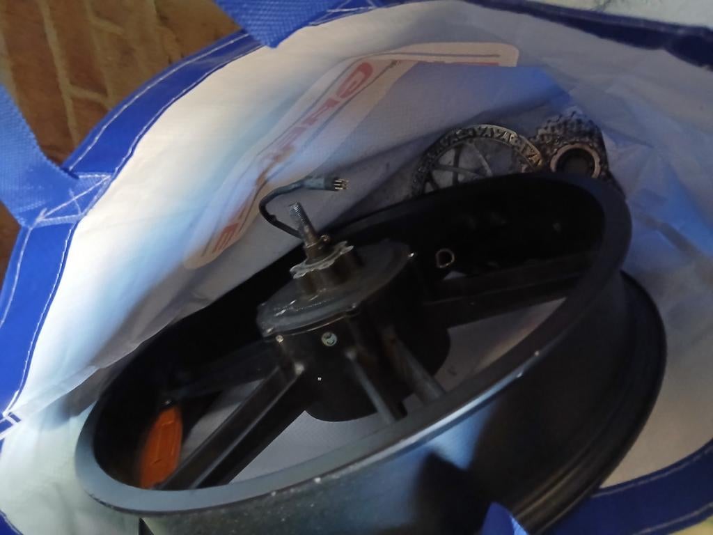 Fatbike achter velg tandwiel remschijven, Ophalen of Verzenden, Gebruikt