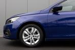 Peugeot 308 SW 1.2 | PANO | LEDER | TREKHAAK | NL- AUTO, Auto's, Peugeot, Voorwielaandrijving, Gebruikt, 1199 cc, Blauw