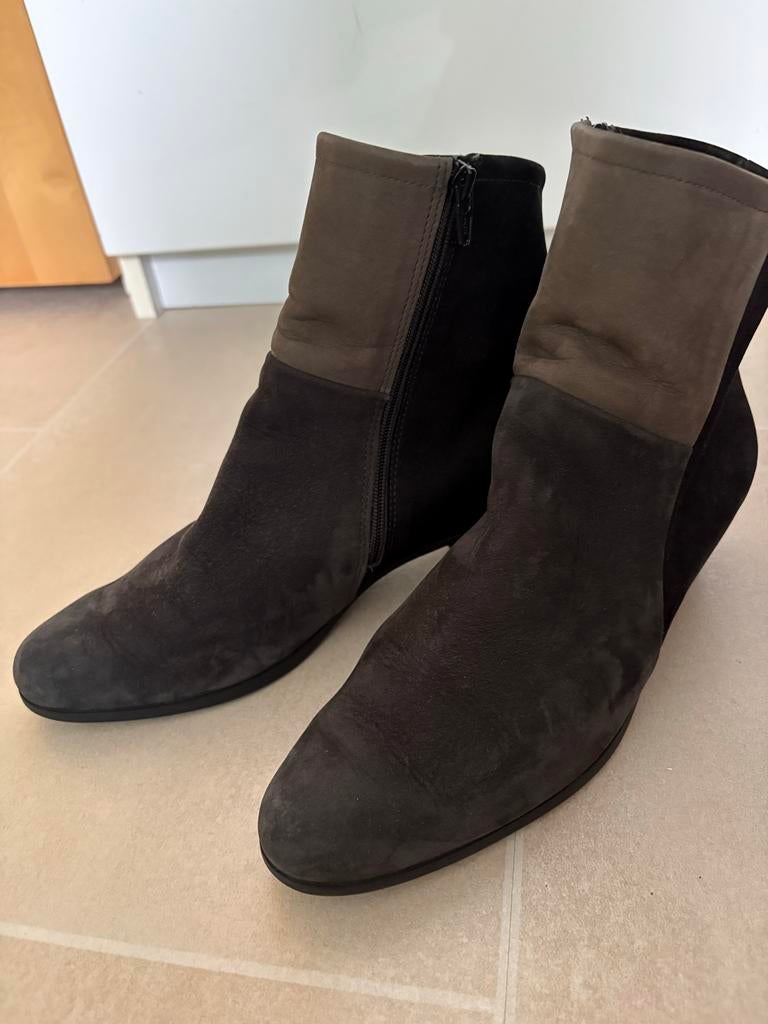 Arche laarsjes zwart grijs 38, Kleding | Dames, Schoenen, Zwart, Lage of Enkellaarzen, Ophalen of Verzenden, Zo goed als nieuw