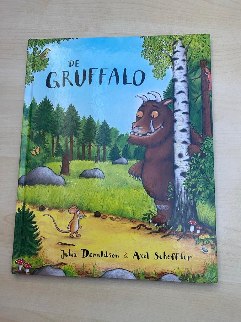 De Gruffalo - Kinderboek met lichte gebruikssporen, Gelezen, Jongen of Meisje, Ophalen of Verzenden, Voorleesboek
