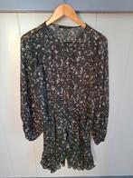 Blauw/Zwarte "Nikkie" dames jurk. Mt.38/M., Maat 38/40 (M), Blauw, Ophalen of Verzenden, Zo goed als nieuw