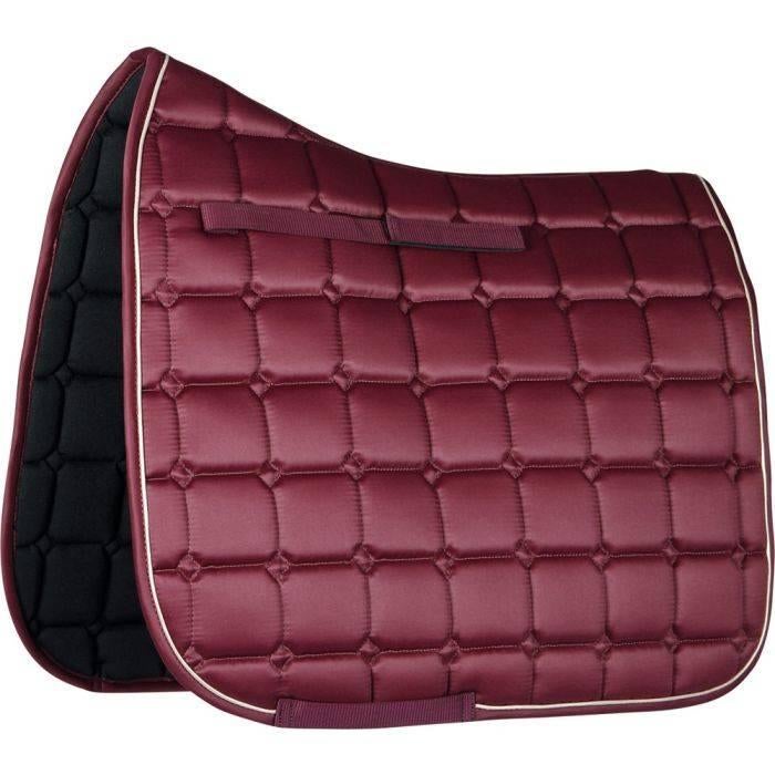 Harry's HorseZadeldek Denici Cavalli Maroon Satin C vz DFull, Nieuw, Bianca@lafrontiereruitersport.nl, La Frontiere ruitersport